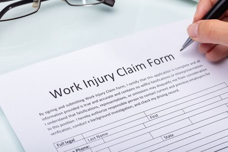 work injury claim form